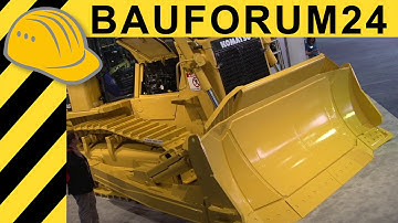 Komatsu D155AX-8 Dozer Walkaround Interview CONEXPO