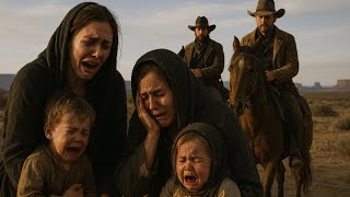 Two Widows With Their Children Left To Die In The Wild, Until 2 Cowboy Came To Save Them