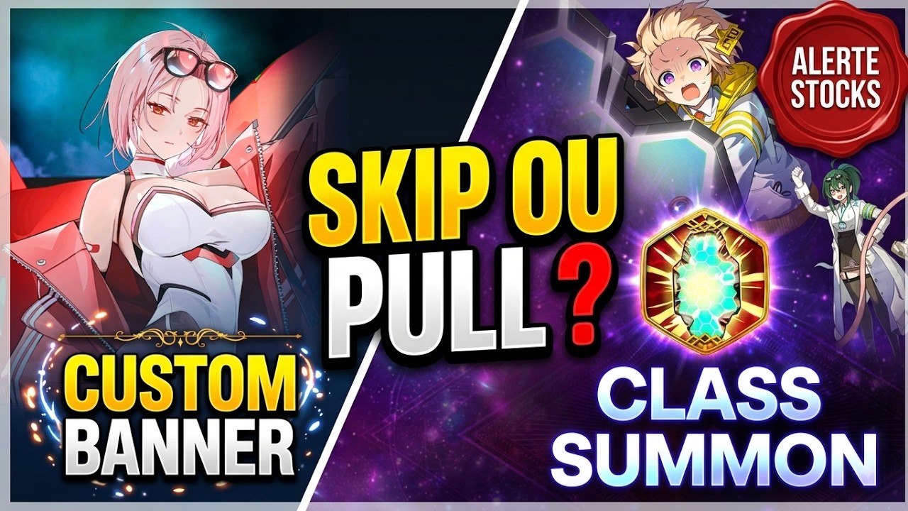 La custom bannière arrive, avec des informations complètes 🚨