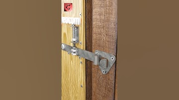 Automatic gate latch, lock #shorts
