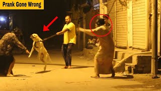 Scary Dog Attack On Scary Ghost | Prank Gone Wrong |