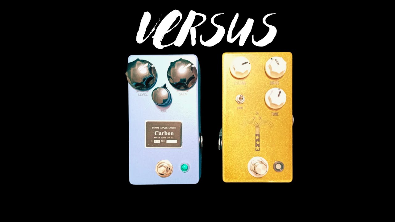 Versus Morning Glory v.4 JHS Pedals x Carbon Browne Amplification