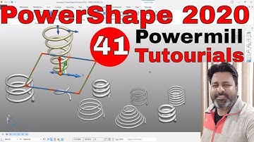 Delcam Powermill 2020 Tutorials | Powershape 2020 tutorials in hindi