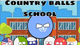 Country balls school in a nutshell 🤪😂🎟️||#viral #trending #freepalestine #countryballs