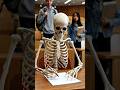 When you try to act normal on the first day! 💀😂USAEntertainment #ViralVideo#shorts #skeleton