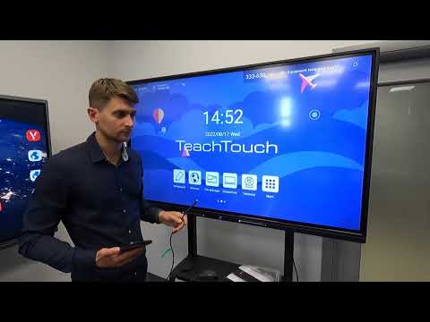 Новинка 2022 года! Обзор интерактивной панели TeachTouch 7-0