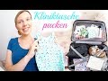 MEINE KLINIKTASCHE | Was ICH wirklich für die Geburt brauche! | Drittes Kind | Isabeau