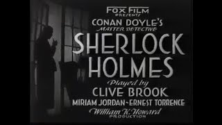 Sherlock Holmes (1932) with Clive Brook