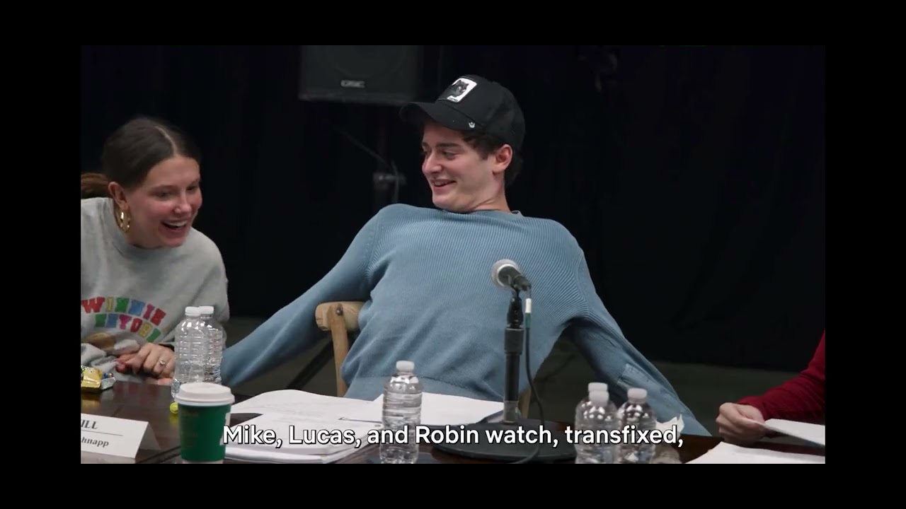 the table read NO ONE will ever forget ! | STRANGER THINGS S5 