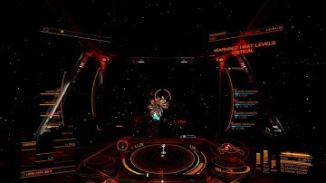 ELite Dangerous Anti Xeno Challenger with modified shards. Thargoids