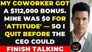 My Coworker Received a $112,000 Bonus. Mine Was $0 for Attitude—So I Resigned Before Midnight