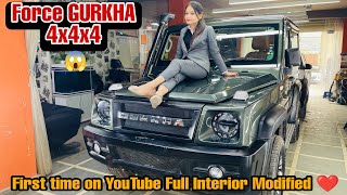 2022 FORCE GURKHA FULLY MODIFIED- YEH GURKHA HI HAI KYA..??😲 @CarStylein