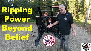 Ripping Power Beyond Belief -127 #Stingerattachments #StingerTreePuller