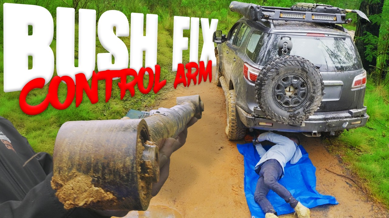 How To Fix A Broken Control Arm in the Middle of Nowhere - YouTube