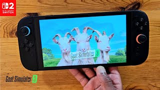 Goat Simulator 3 Nintendo Switch 2 Gameplay 