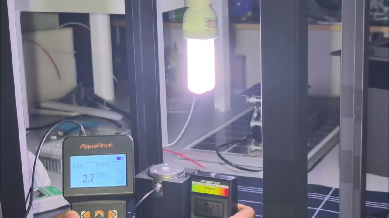 149 USD AquaHorti AH-UVCBA Meter VS 249 USD Solarmeter Model 6.5R Reptile UV Index Meter