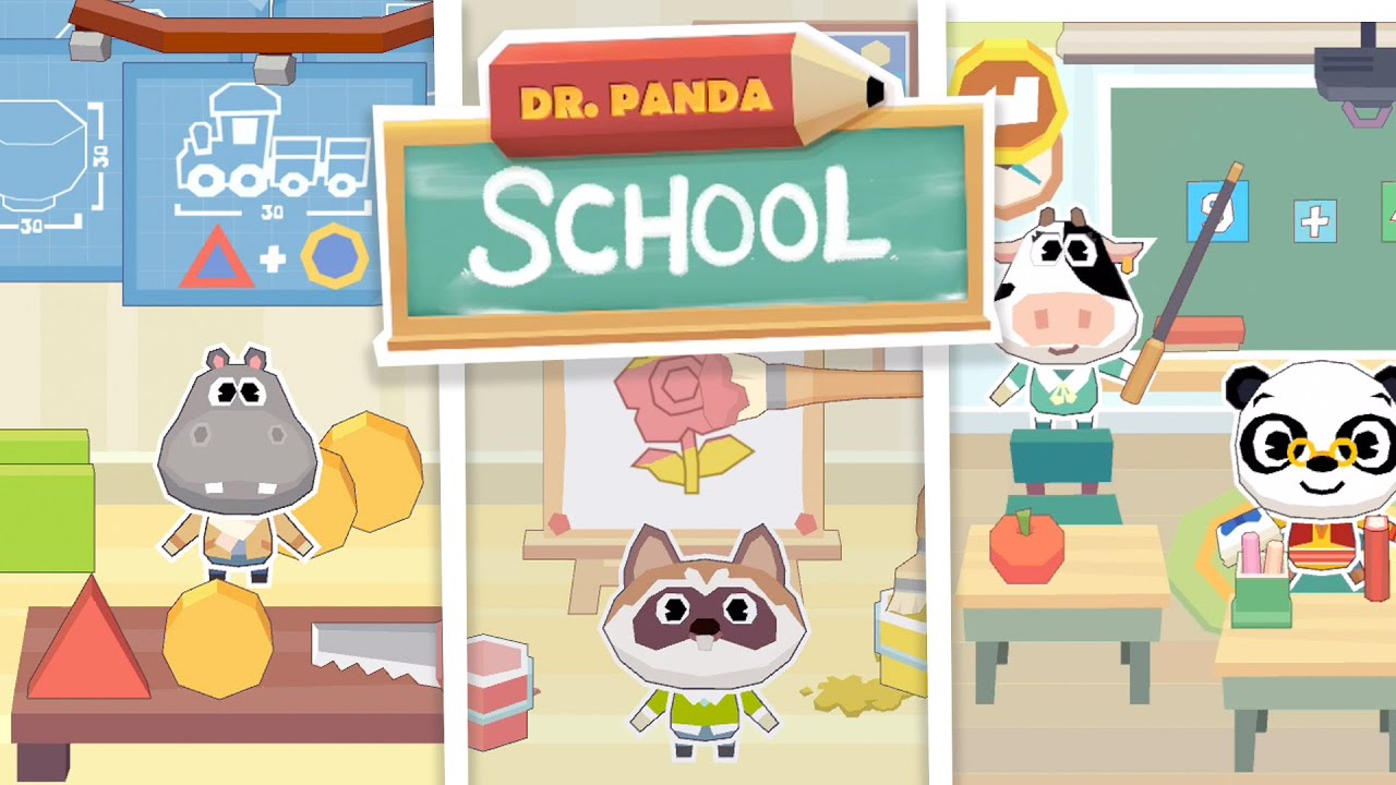 Explore and learn in Dr Panda School 