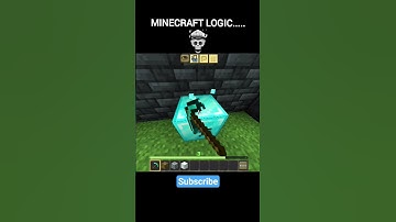 Minecraft Logic: Why Gold Pickaxe Can’t Get Gold 😵‍💫 #trending #minecraft #gaming #shorts #viral