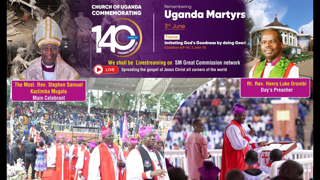 UGANDA MARTYRS' DAY CELEBRATIONS AT NAMUGONGO || Tuesday, 03 June 2025