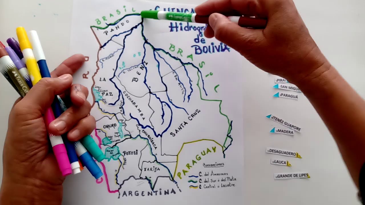 Cuencas Hidrográficas de Bolivia.2021
