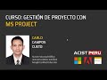 Presentación del Curso de MS  Project    https://go.hotmart.com/U57276850I?dp=1