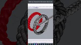Rhino 3D | Jewelry CAD | Braided Rings