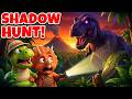 We're Going on a SHADOW REX Hunt! 👻 Spooky Dino Song Adventure for Kids | Dino Hunt