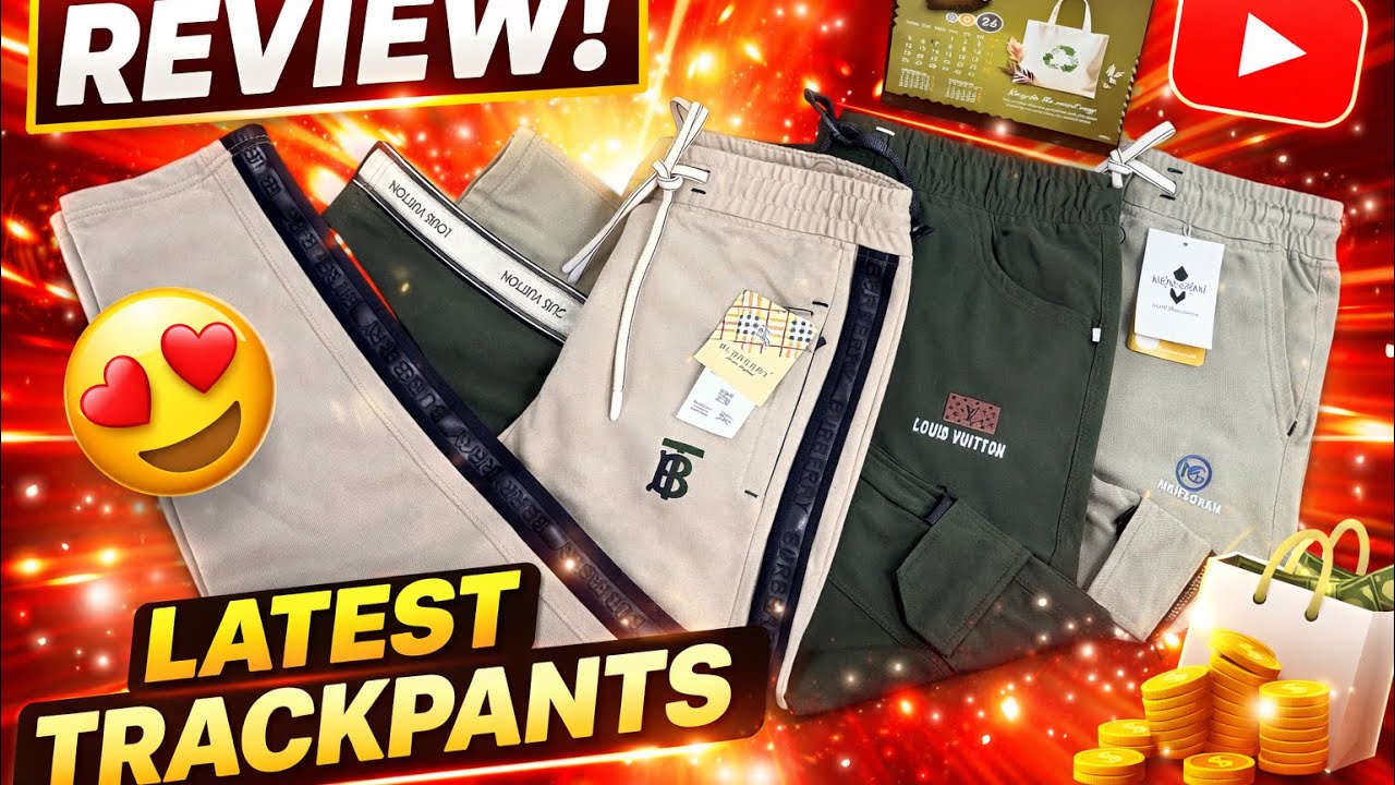 🔥 Latest Track Pants Review | Premium Look 💯 Best Quality & Price