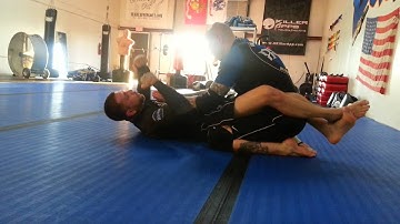 Nogi Guard Arm Drag to Pendulum Sweep