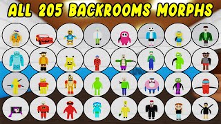 [ALL] How To Find ALL 205 BACKROOMS MORPHS in Find The Backrooms Morphs
