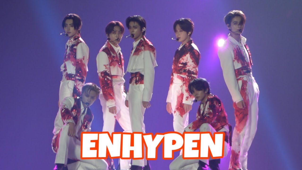 [ 4K ] 231128 MAMA ENHYPEN - Bite Me + dance break + Sweet Venom /  직캠 fancam