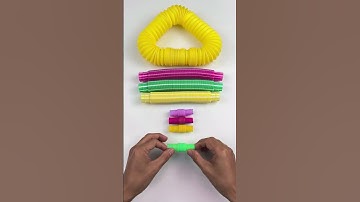 Creating ASMR Crunchy Rainbow Style POP-Sound #satisfyingvideos #relaxing #creative #oddasmr #asmr