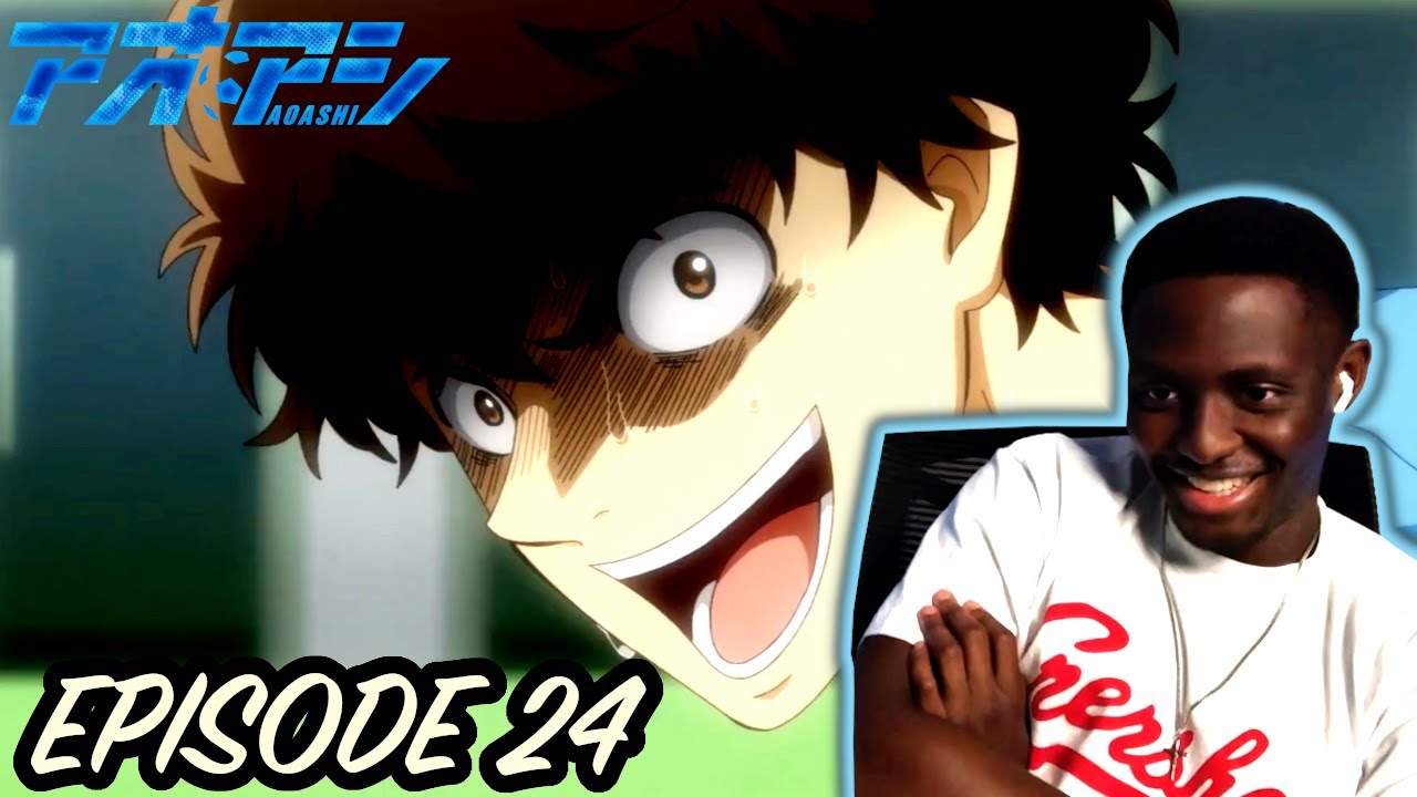 A SUBPAR ENDING!  AO ASHI EPISODE 24 REACTION 