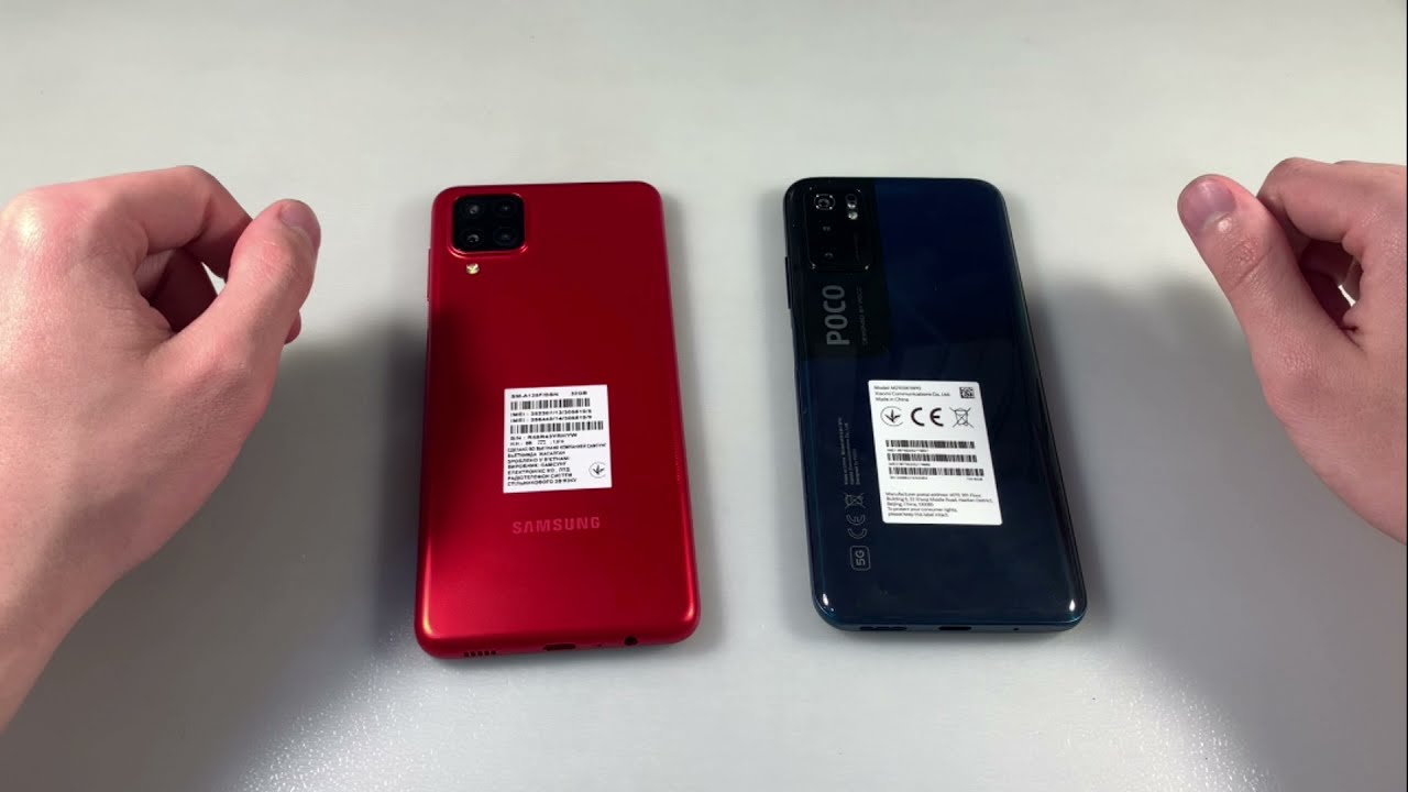 Samsung M12 Vs Poco M3 Pro