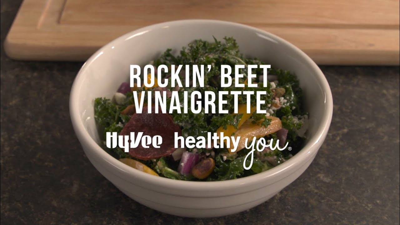 HyVee Healthy You Rockin' Beet Vinaigrette YouTube