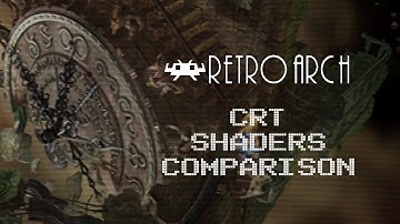 Every Retroarch crt shader on Final Fantasy IX in 4K