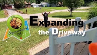 expanding/adding a new gravel driveway  |  craig & kj