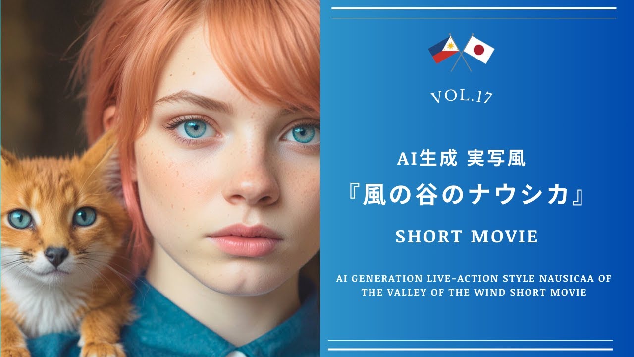 【アニメAI実写化】風の谷のナウシカ AI Animation Nausicaa of the Valley of the Wind ＃ai ...