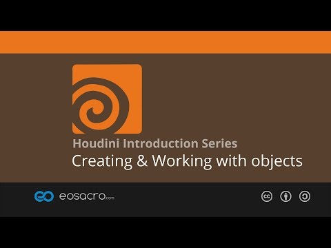 Houdini Intro - 02 - Creating & Working with objects