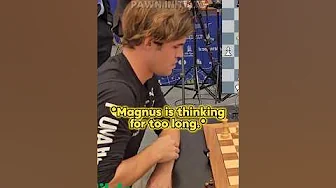 Nihal Facing magnus for the 1st time, Magnus in trouble....