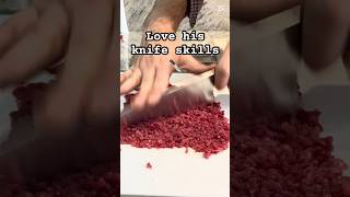 Aesthetic Kitchen Beef Tartare Preparation #knifeskills #satisfyingvideo #cookingathome #foodie
