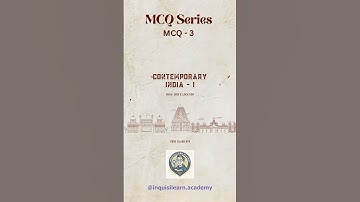 Class 9 Geography MCQ3 | India: Size & Location | Chapter 1 Quiz #class9 #ncert #cbse #socialscience