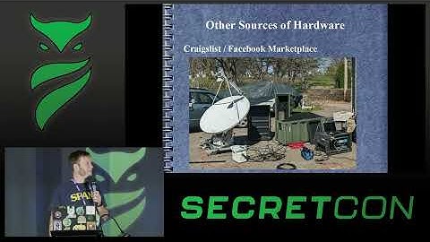 KEYNOTE: Intercepting Satellite Data with Trash - Gabe Emerson - SecretCon 2025