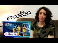 Eurovision 2026 Georgia REACTION Bzikebi "On replay" LIVE at Semi Final 1