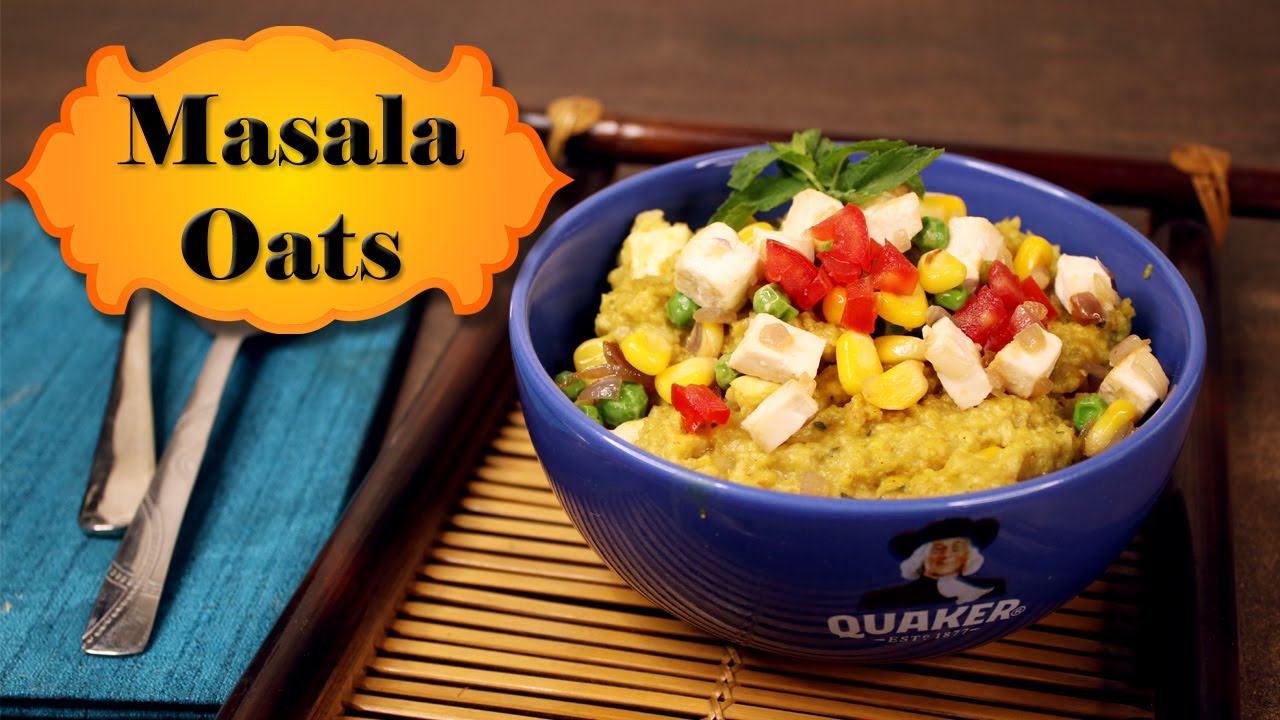 Masala Vegetable Oats Recipe for Weight Loss | Quaker Oats Recipe |  How to make Masala Oats | Healthy Kadai