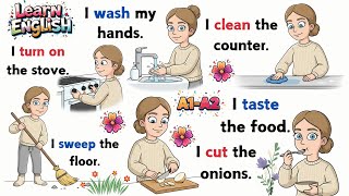 Speak English Every Day Beginner English Kitchen Routine
