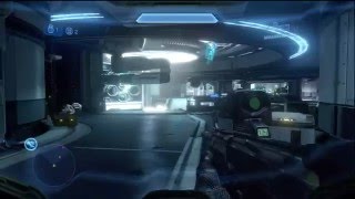 Halo 4 - The Composer Chap, Reach Scientists, Hunters, Thruster Pack Acquired HD Gameplay Xbox 360