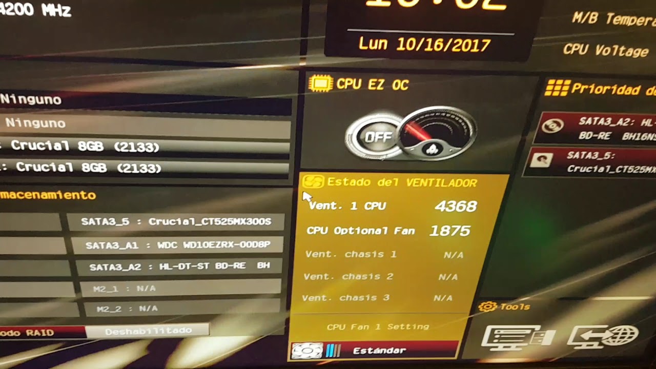 No Puedo Entrar En La Bios