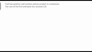 Quadratic Function Applications 1