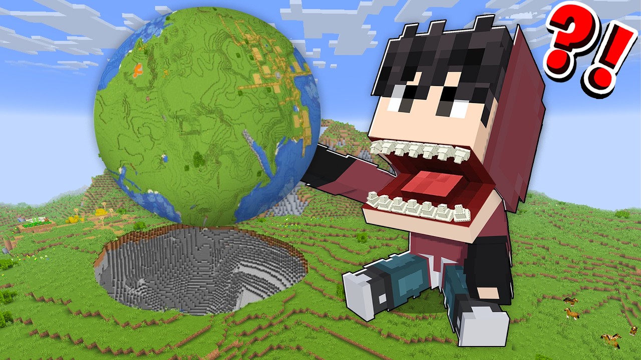 Minecraft, But I Ate The ENTIRE WORLD (tagalog)